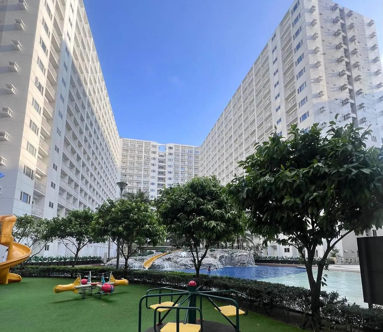 Hotel Unistay Shore Residence Amazing Pool View Manila